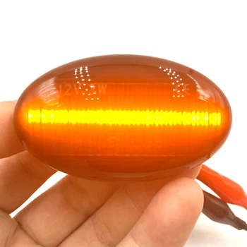 

2PCS For Mercedes Benz A-Class W168 Smart W450 W452 Citan Vito W639 W447 Dynamic LED Car Side Marker Light Repeater Signal Light