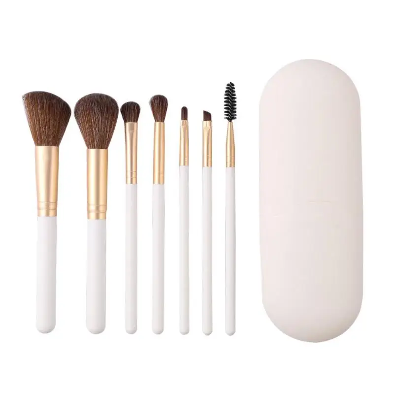 Portable Makeup Brushes Kit Travel Make Up Brushes Foundation Powder Blush Eyeshadow Cosmetic Makeup Tools