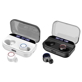 

X11 TWS Wireless Earphones Bluetooth LED 5.0 Headset Mini Earbuds Stereo Waterproof Noise Canceling Headphone