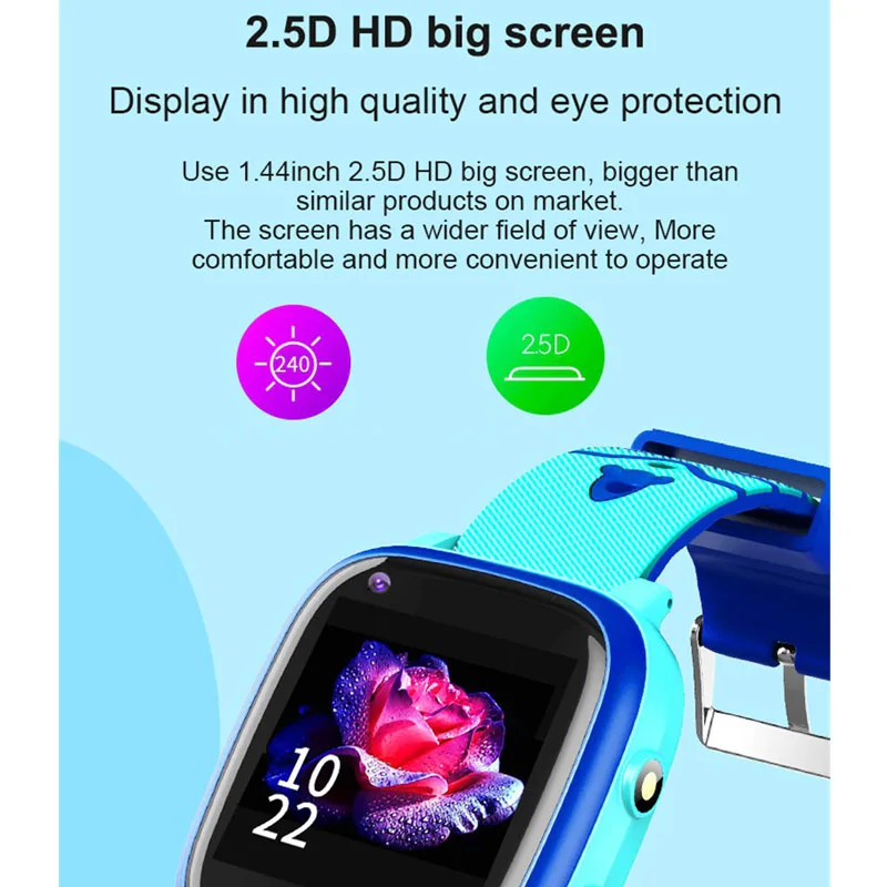 Greentiger T5S 4G дети смарт GPS Wifi положение IP67 водонепроницаемый SOS видео звонок монитор