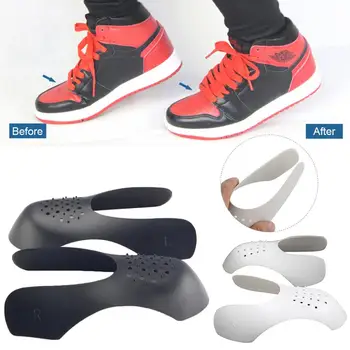 

1 Pair Washable Toe Cap Support Shoe Shield Sneaker Anti-Crease Fold Shoes Bending Crack Shoe Head Shaper Expander Drop Ship