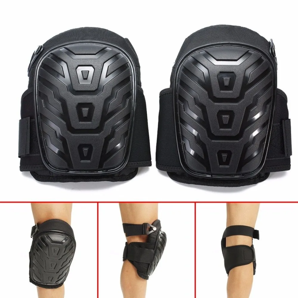 

Motorcycle Leg Cover Knee Pads With Adjustable Straps Safe EVA Gel Cushion PVC Shell for Knee Protection Knee Pads For Work