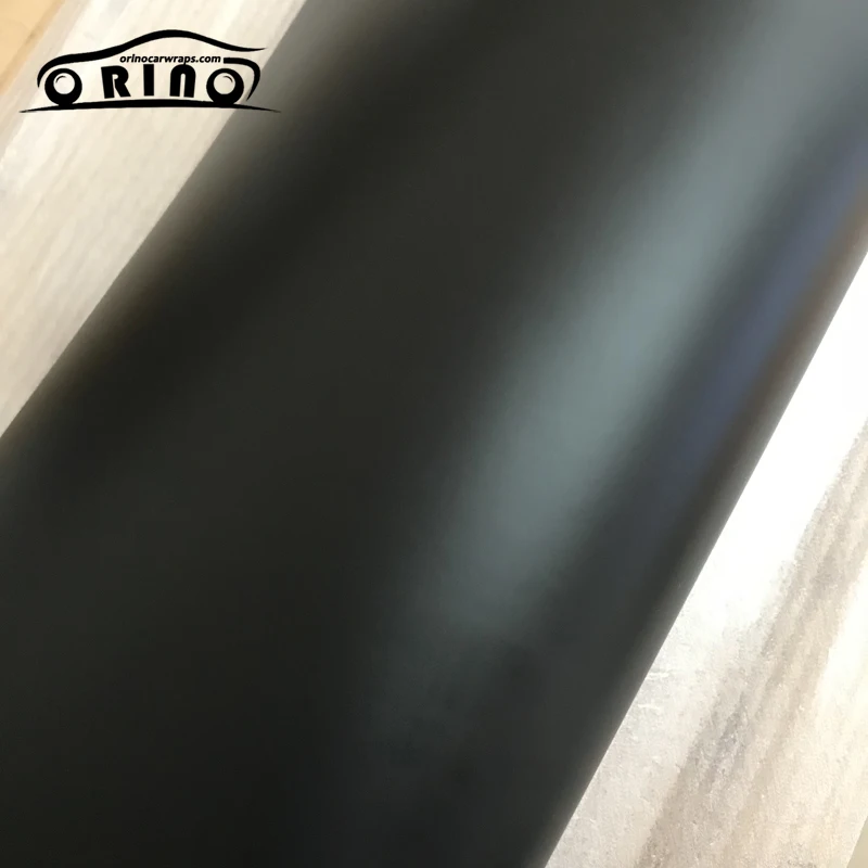 Black Satin Metallic Vinyl Wrap Film-3