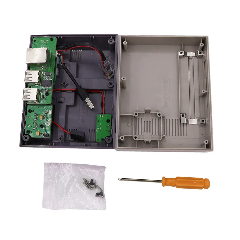 

Case Box Portable Durable Functional Power Reset Button for Raspberry Pi 3 2 B+