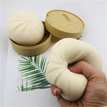 Steamer Of Steamed Stuffed Bun Fidget Sensory Toy Autism Special Needs Stress Reliever Stress Soft Squeeze Toy