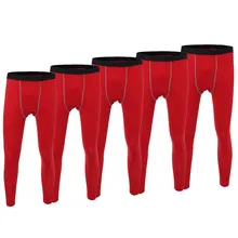 Мужские колготки для бега, спортивные леггинсы, Леггинсы для бега, компрессионные штаны для фитнеса, 3/4 штаны, базовый слой, колготки, спортивная одежда