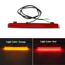 오토바이 후면 트렁크 스포일러 led 레드/오렌지 브레이크 라이트 혼다 goldwing gl1800 01-17(China)