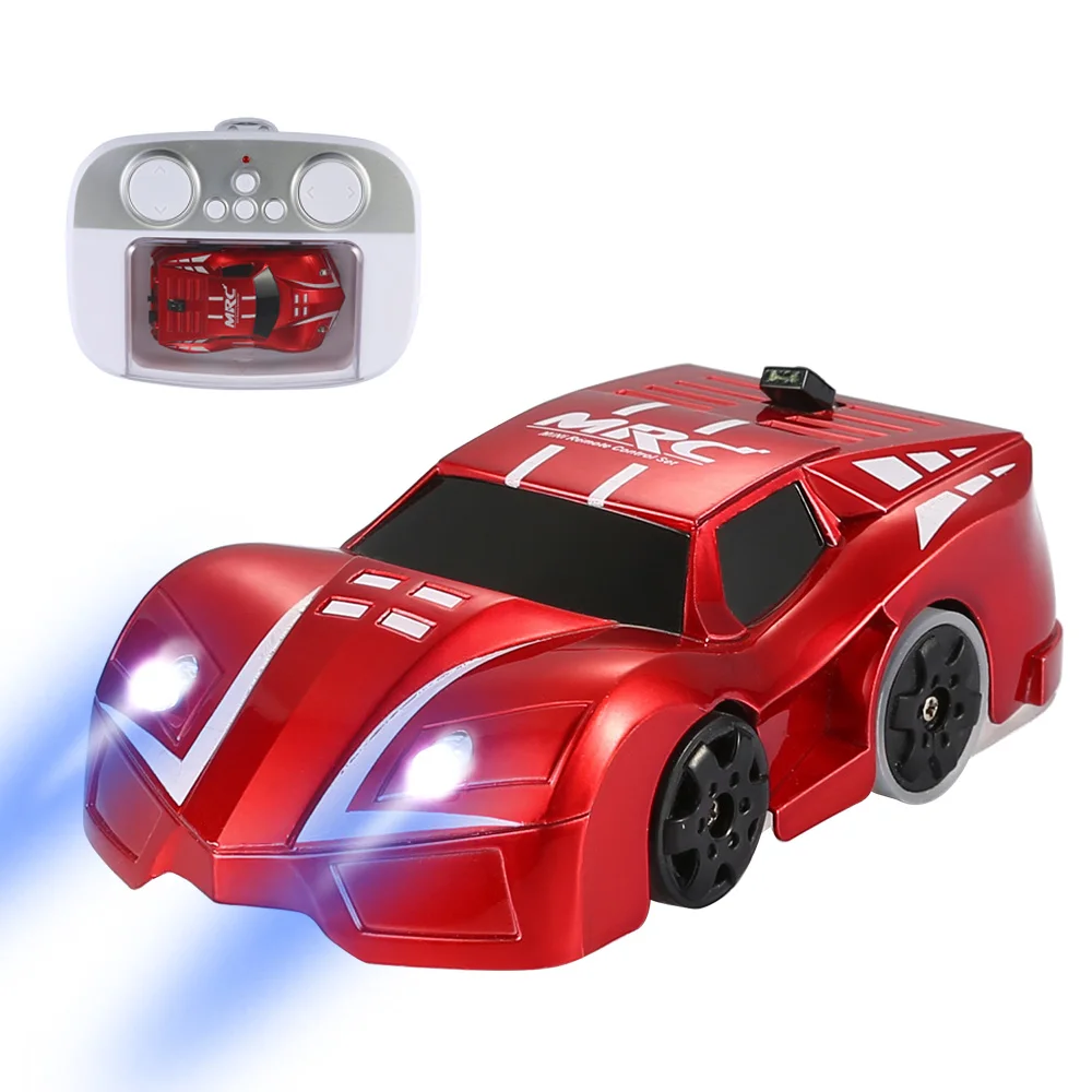 

Fashion RC Stunt Car With LED Lights 360 Degree Mini Wall Remote Control CAR 3 Color Climbing Vehicle Toys For Kids Birthday