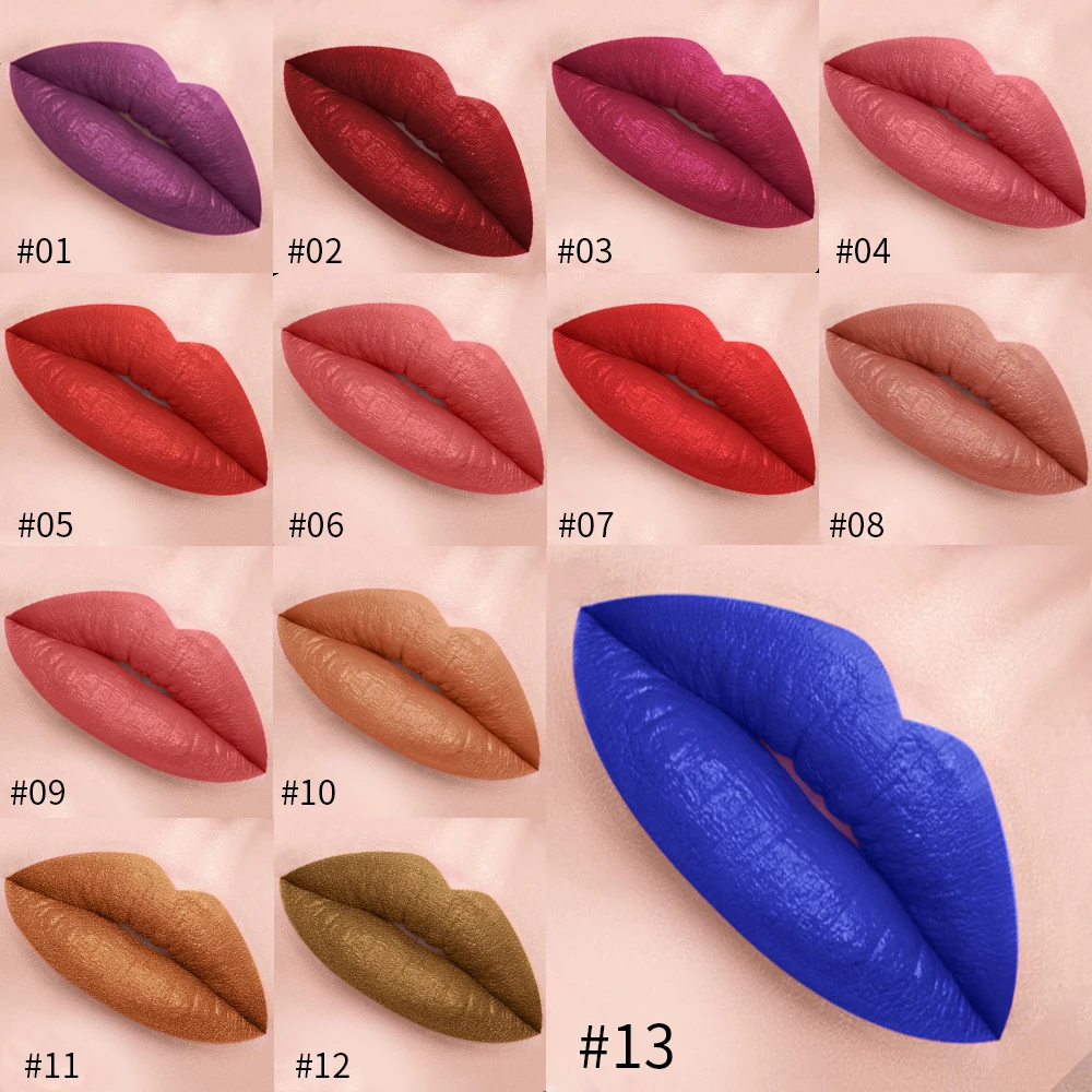 OEM Private Label Nude Matte Liquid Lipstick Long Lasting Moisturizing Lip Gloss Vegan Custom Wholesale