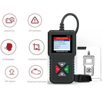 

OBD 2 Scanner OBD Code Reader Car Check Engine Diagnostic Tool