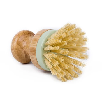 

Wood Round Head Kitchen Brush For Pot Household,