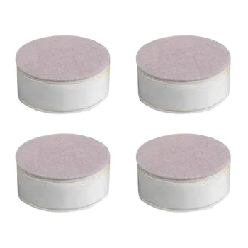 

4pcs Self Adhesives Bed Anti Scratch Carbon Steel Round Home Furniture Feet Pads Chair Breakfast Bar Non Slip Easy Install