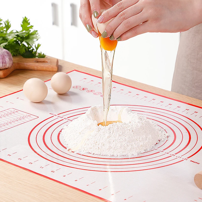 Multi-size Silicone Baking Mat Pizza Dough Maker Pastry Kitchen Gadgets Cooking Tools Utensils Bakeware Kneading Accessories New
