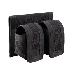 Kosibate Tactical Speedloader Revolver Pouch Double 1000D Nylon Mag Holder Universal Fit S&W .38 .357 .44 .45 Caliber 5 & 7 Shot