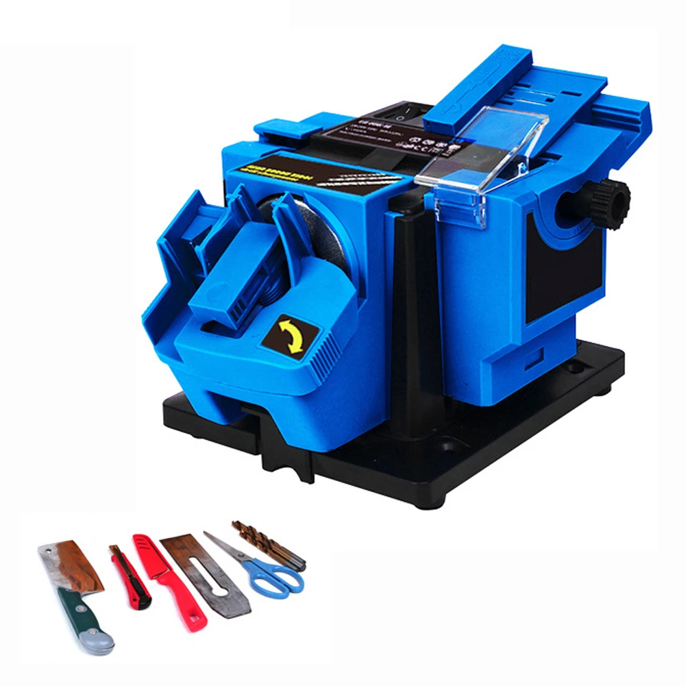 

Multifunction Electric Knife Sharpener Drill Sharpening Machine Knife & Scissor Sharpener Power Household Grinding Tools