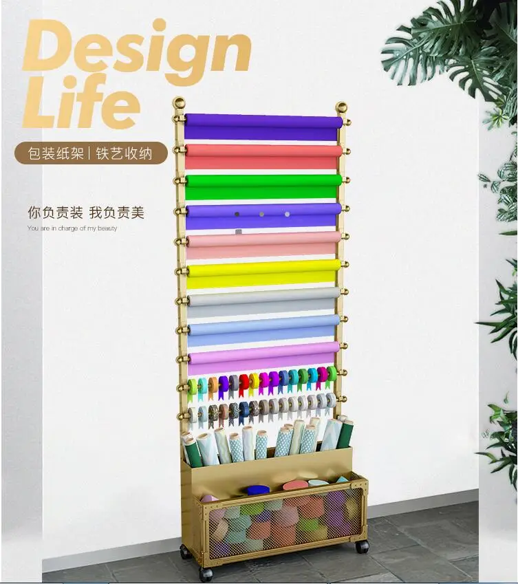 Ribbon Organizer Wire Spool Rack Wall Mount Spool Sewing Thread Rack  organizer Sewing Thread Home Storage