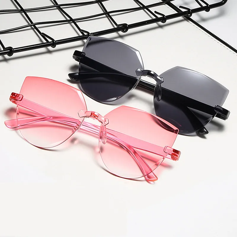 Clearance Adult Transparent One-Piece Jelly Color Sunglasses Gradient Men  Women Fashion Eyeglasses PC Eyewear - AliExpress