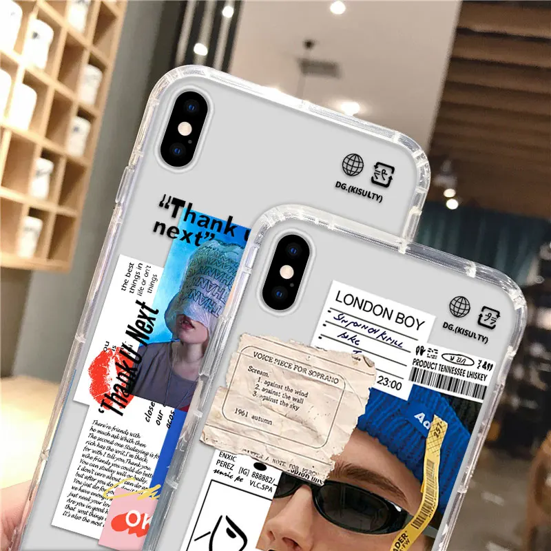 Case For iPhone 11 Cases Silicon TPU Funda For iPhone 11 Pro 12 13 Pro Max 12  13 Mini X XS XR 7 8 Plus 6 6S Plus SE 2020 Cover