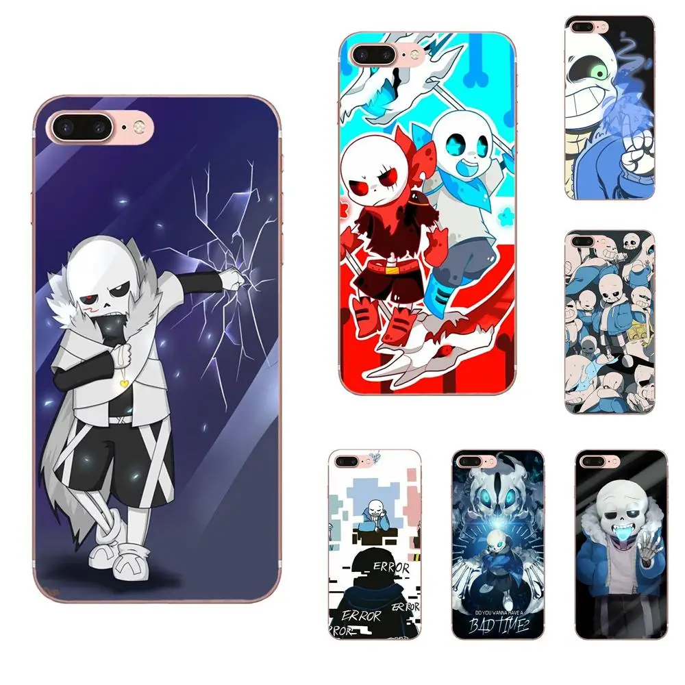 Дизайн игра Undertale Sans плакат ТПУ чехлы для Xiaomi Redmi Mi 4 7A 9T K20 CC9 CC9e Note 7 9 Y3 SE Pro Prime Go