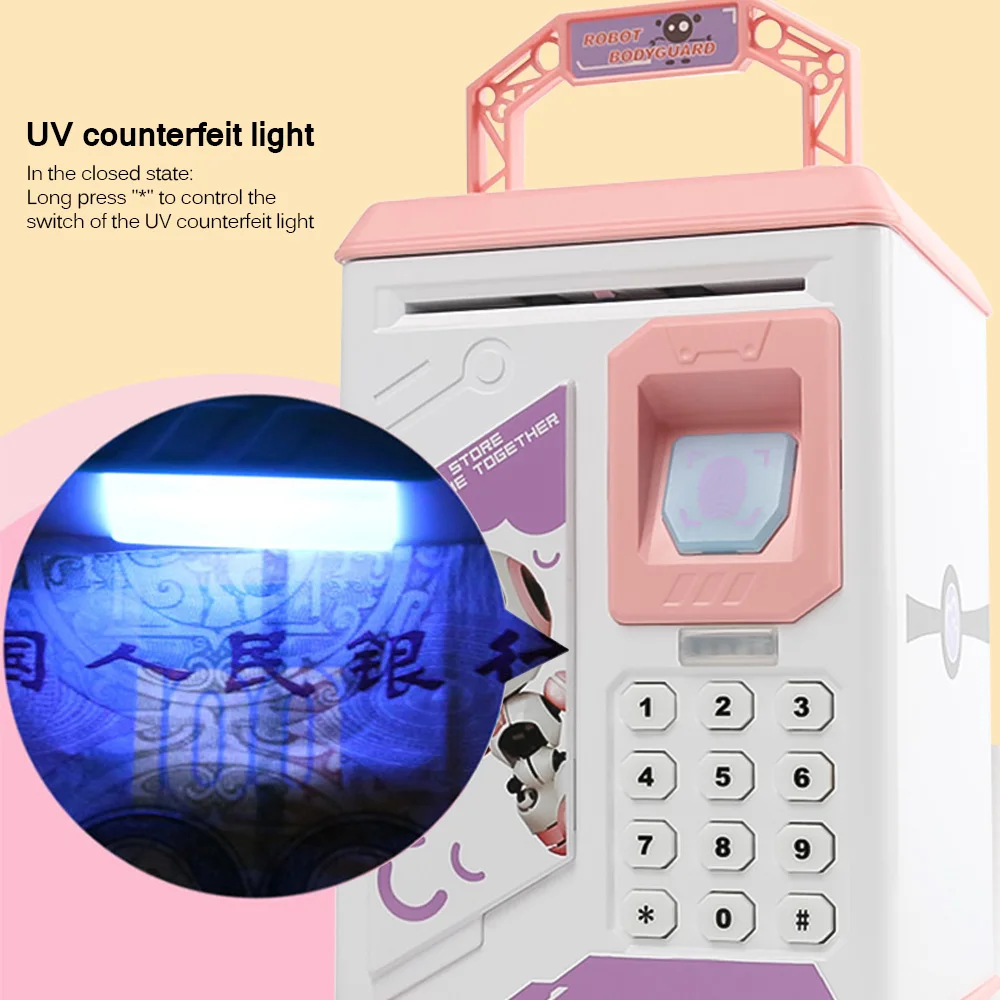 Новинка 2020 Atm сейф с паролем Сейф для хранения наличных Цифровые монеты