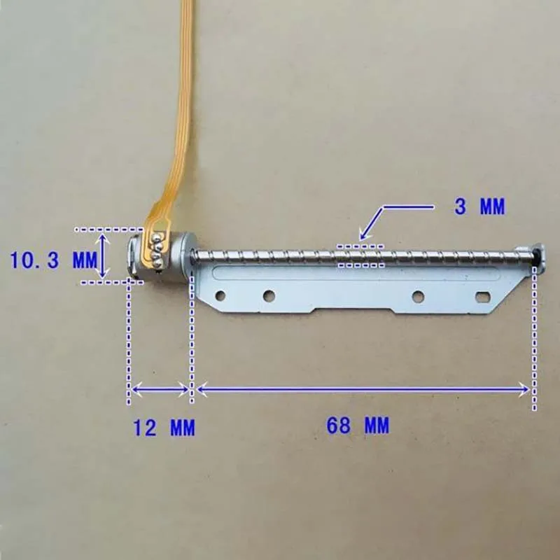 10xMini Schraube Schrittmotoren Miniatur-2-Phasen 4-Draht chritt Motor FahrerYR 10xMini Schraube Schrittmotoren Miniatur-2-Phasen 4-Draht chritt Motor FahrerYR