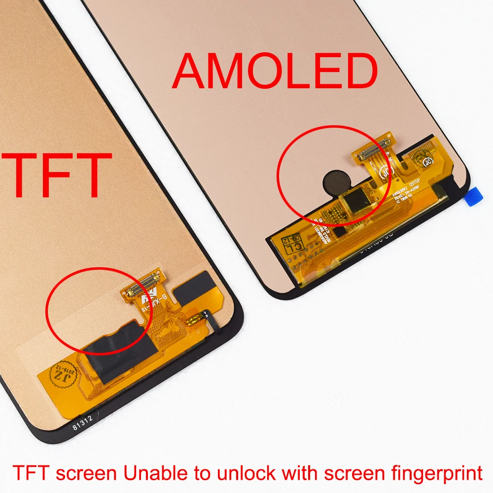 TFT A50 lcd для samsung galaxy A50 A505F/DS A505F A505FD A505A дисплей кодирующий преобразователь сенсорного экрана в сборе Замена