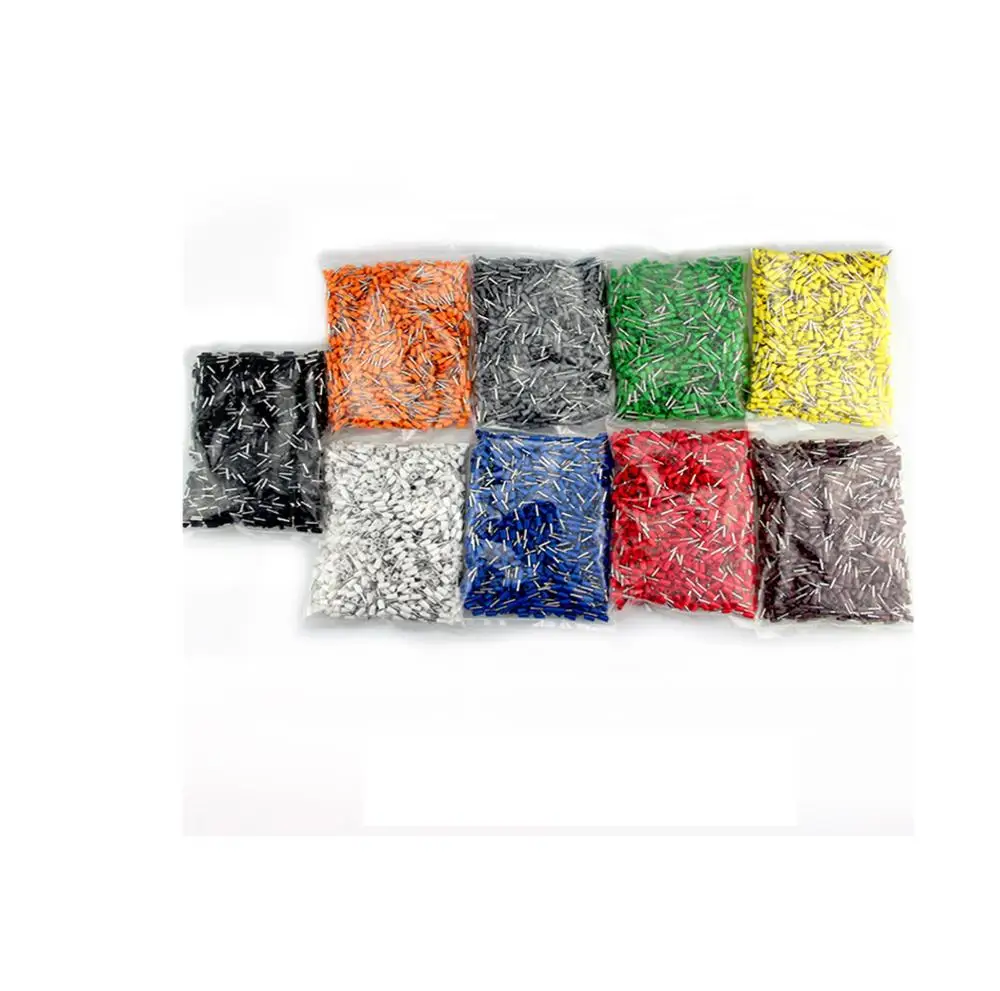 Wire Connectors 100Pcs 16/12AWG Gauge Ferrule Electrical Connectors Wire Conector End Crimp Wire Terminal Cable Terminator Insulated Contacts