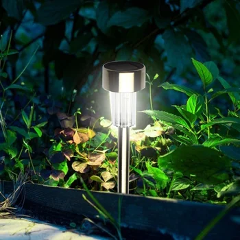 

12pcs Waterproof LED Solar Ground Light for Garden Pathway Street Landscape Lawn LED Spot Light Garden Path Landscape Lights