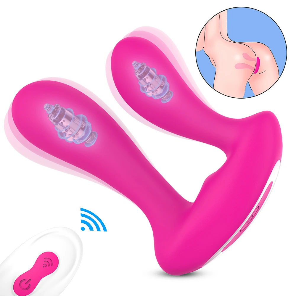 Wearable Dildo Vibrator For Couples G Spot And Nipple Stimulation_voghion.com