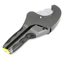 ПВХ ПУ PP-P PE Труборез для пластиковых труб корпус из алюминиевого сплава из нержавеющей стали ножницы с лезвиями резки 64 мм с храповой шестерней легко