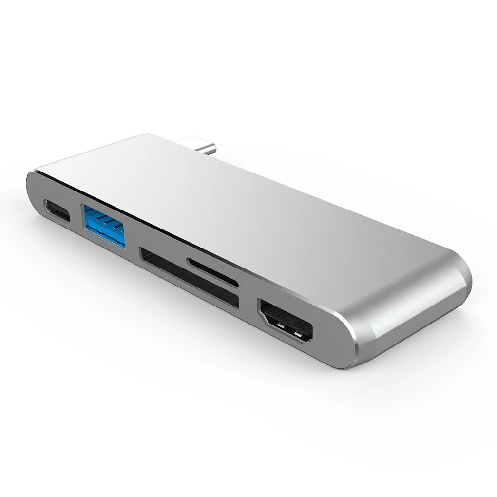 Концентратор type-c USB3.0 HD порт SD Micro SD кардридер портативный адаптер разветвитель телефон USB зарядное устройство