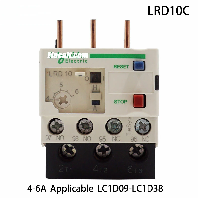 Original New thermal overload relay LRD10C electrical thermal relay LRD 10C Setting current 4 6A