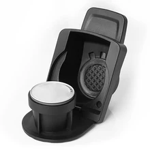 Adaptateur de Conversion de capsules de café pour Nespresso, en acier inoxydable, Compatible avec Dolce Gusto avec anneau de dosage
