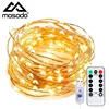 LED String Lights Remote Control Timer Twinkle String Lights 8 Modes Firefly Decor lamps 2m 5m 10m Christmas Lights Decoration ► Photo 1/6