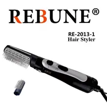 REBUNE стайлер для волос RE-2013 Черный 3 в 1 инструмент для укладки 1000 Вт