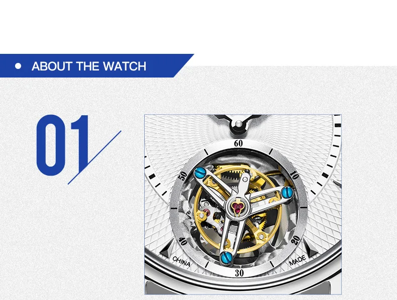 Часы с чайкой, мужские механические часы с турбийоном, механические часы с ручным заводом, мужские часы, Топ бренд, роскошные деловые часы 8810