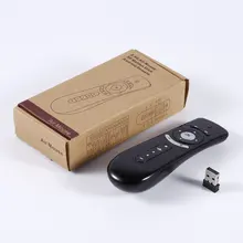 Мышь гироскоп мини мышь T2 2,4G Беспроводная 3D пульт дистанционного управления Чувствительная мышь обе руки для Android настольного ноутбука ТВ коробка