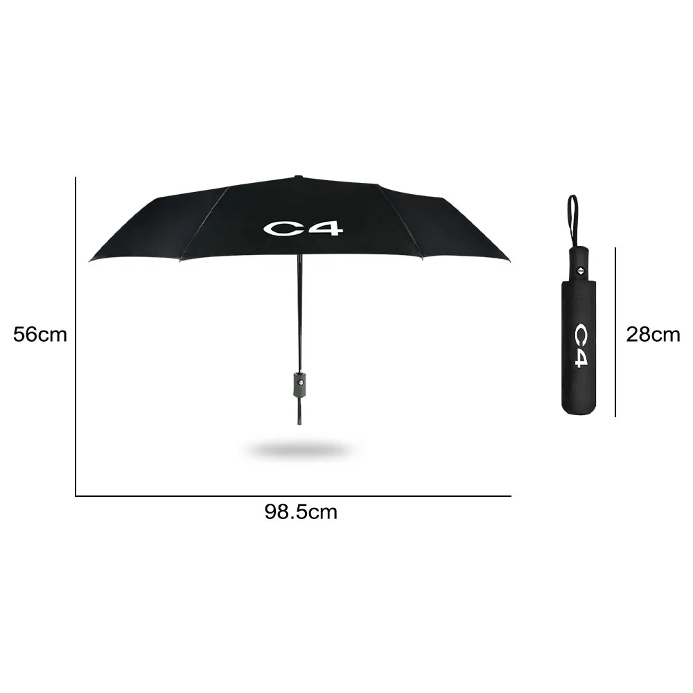 Car Umbrella Folding Fully Automatic Compact Auto Accessories For Citroen C4 Picasso C5 Aircross C1 C3 C4L C2 C6 C-elysee VTS C8