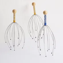 Best Deal New Multifunctional Hair Scalp Claw Massager Octopus Head Scalp Neck Equipment Body Massager Muscle Relaxation Massage