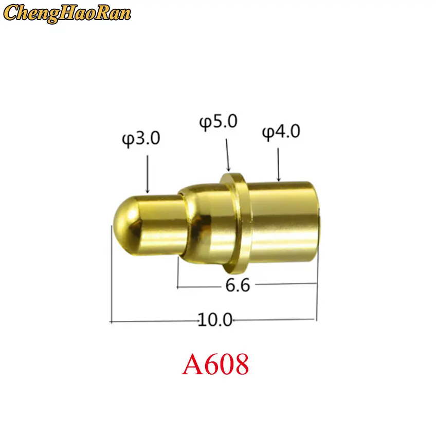 Chenghaoran 1 Pz Pogo Pin Caricato A Molla Connettore Femmina Maschio Potenza Corrente Pesante Connettore Batteria Pogo Pin Header Charge