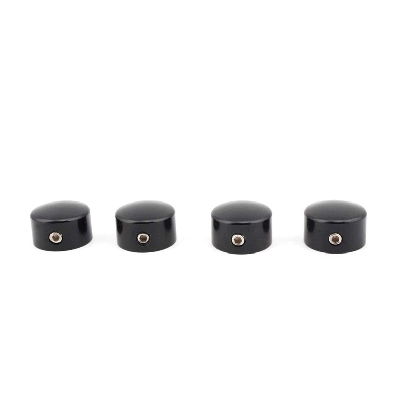 

Motorcycle Engine Piston Screw Cover Cap for Harley Softail Dyna Sportster 883 1200 72 X48 750 (Pack 4)
