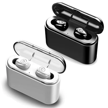 

X8 TWS True Wireless Earphone 5D Stereo Bluetooth Earphones Mini TWS Waterproof Headfrees with Charging Box 2200mAh Power Bank