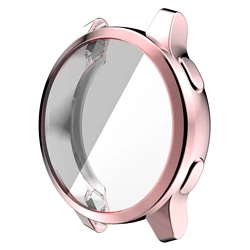 Premium TPU Plating Protective Cover - Garmin Vivoactive 4S (6 Pink)