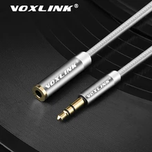 VOXLINK Audio cable 3.5mm jack for iphone Samsung 3.5mm male to Female Car Auxiliary