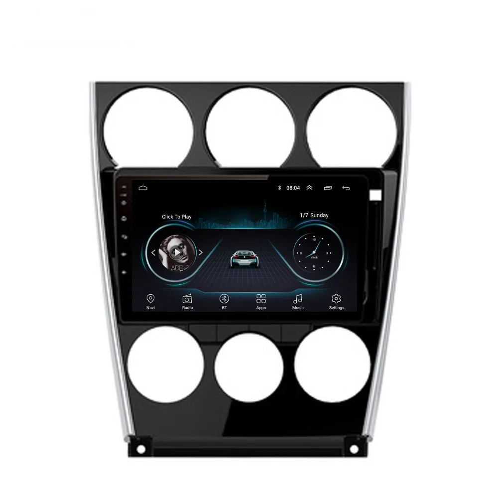 Clearance Android Car Dvd Gps Multimedia Player For Mazda 6 2004 2005 2006 2006 2007 2008 2009 2014 2015 9" Radio GPS Navigation 9