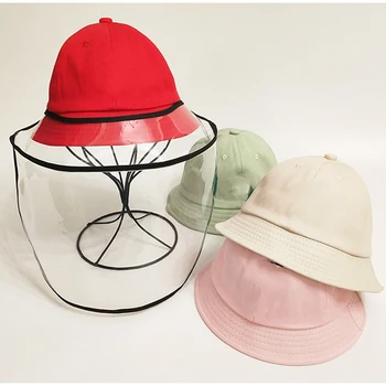 

Protection Mask Cover Removable Anti-Splash Windproof Anti-dust Anti-droplet Spittle Face Cover for Bucket Hat Baseball Hat