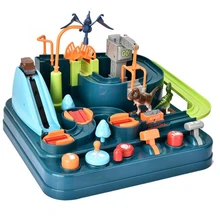 Горячие динозавры Приключения инерции такси трек Лифт гонки Приключения головоломка игрушка подарок на день рождения Рождественский подарок