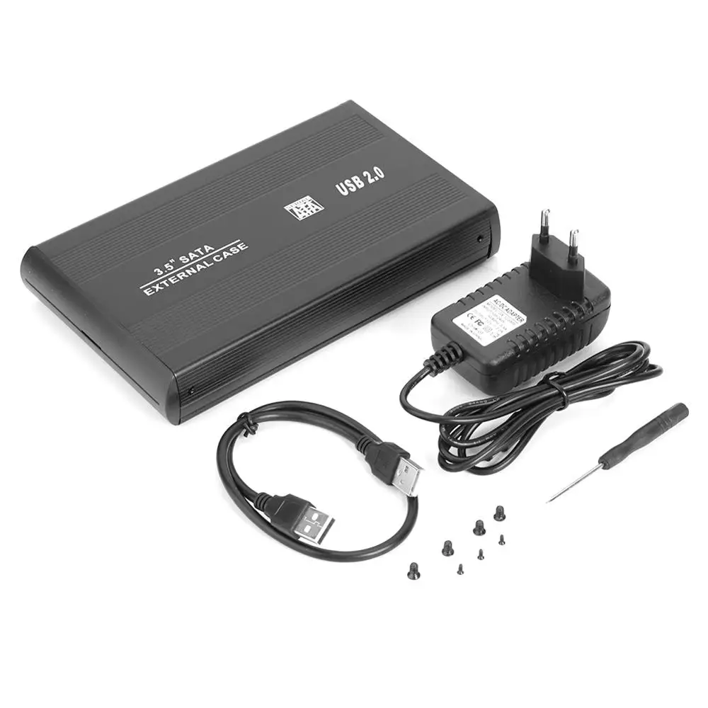 Чехол для жесткого диска SATA 3 5/3 5 дюйма USB 2 0 Мбит/с|Корпус диска| |