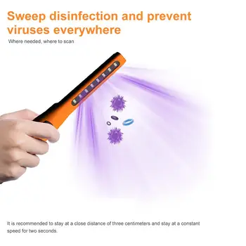 

LED UV Disinfection Stick Handheld Ultraviolet Sterilizer lamp Underwear Baby Pacifier Disinfection Lamp UVC Germicidal Rod