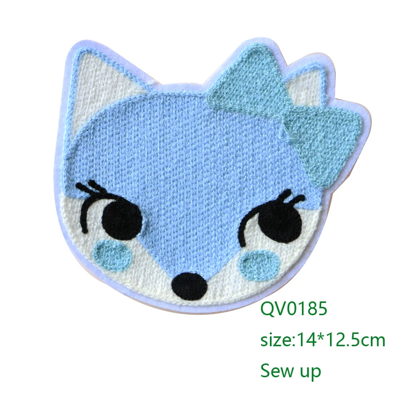 Антикварная медь Cute cartoon bear, cat, snoopy icon Embroidered Iron on Patches for Clothing DIY Stripes Clothes Patchwork Stickers Custom Badge - Цвет: Антикварная медь